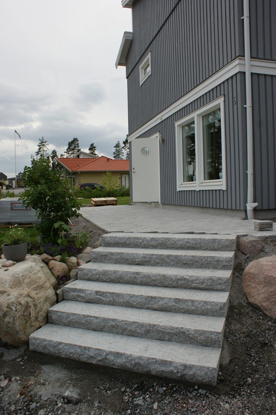 Betong-projekt i Lidingö