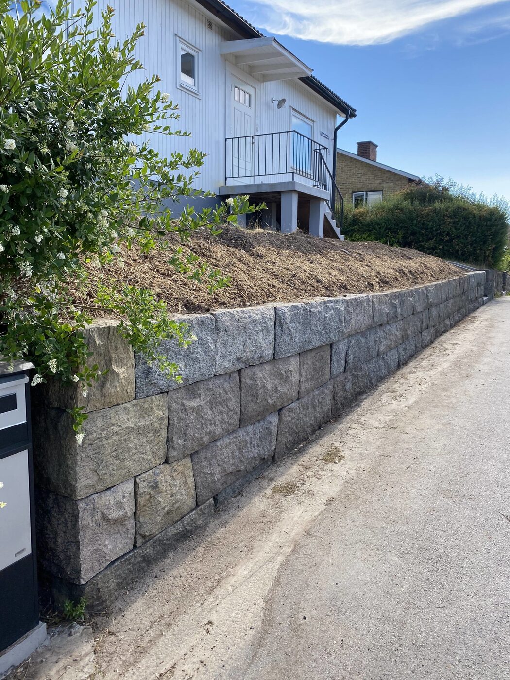 Betong-projekt i Lidingö