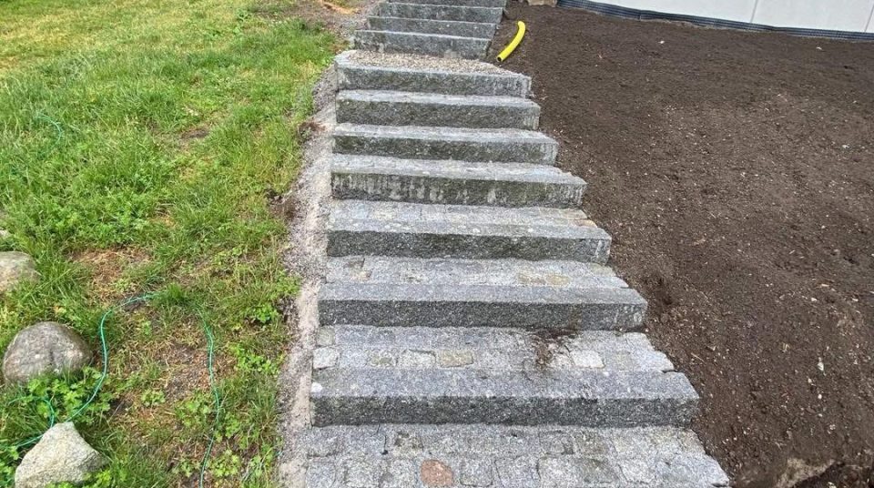 Betong-projekt i Lidingö