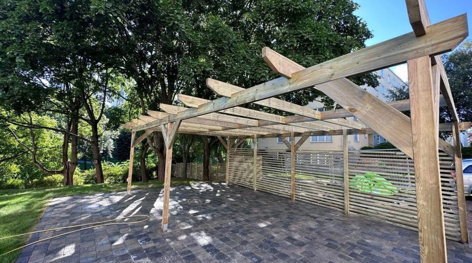 Betong-projekt i Lidingö