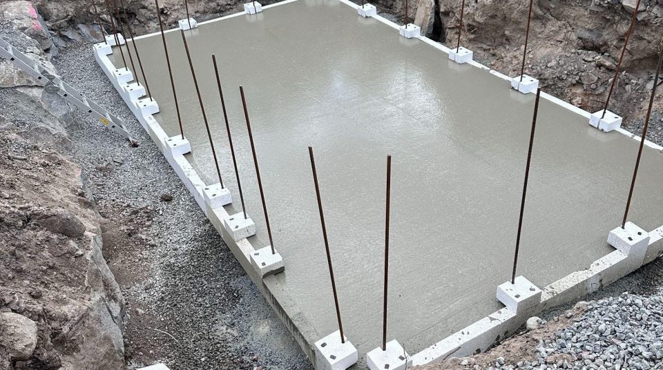 Betong-projekt i Lidingö